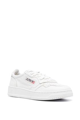 Medalist low-top leather sneakers Autry | AULWSG10GOAT WHITE